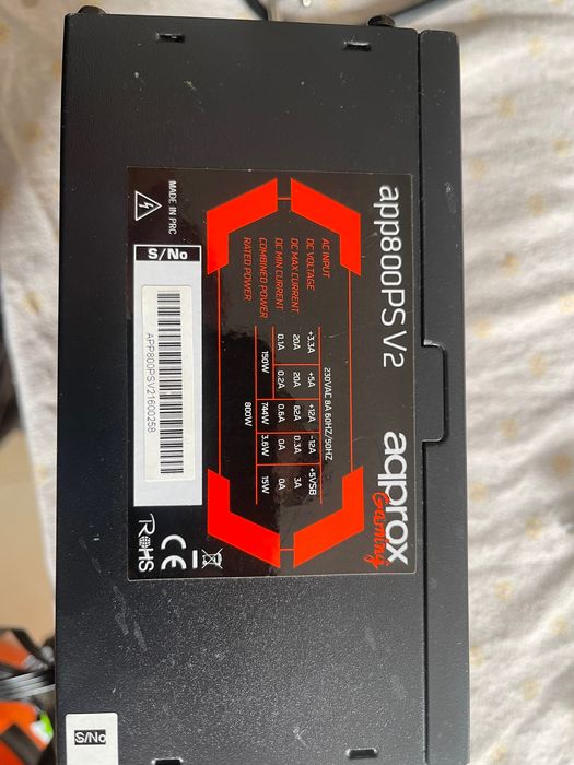 Fonte de alimentação de 800w gaming
