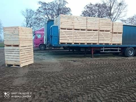 Palety skrzynie skrzyniopalety drewniane do warzyw * Każdy wymiar *