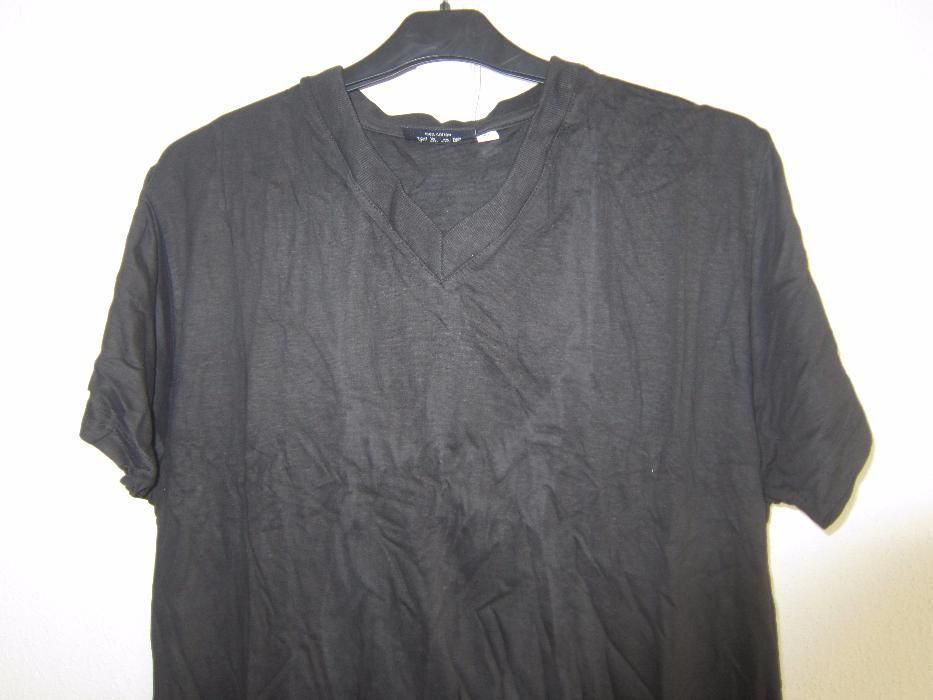 Conjuntos de 2 Camisolas de Homem - Preta XL e Branca M