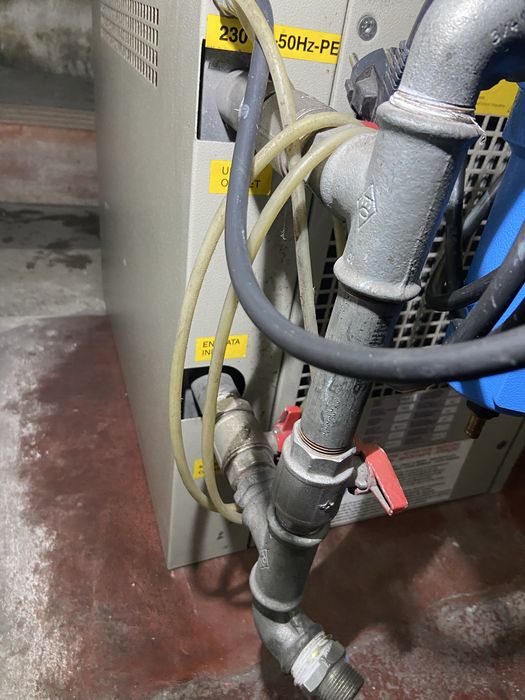 Aquecedor de ar comprimido