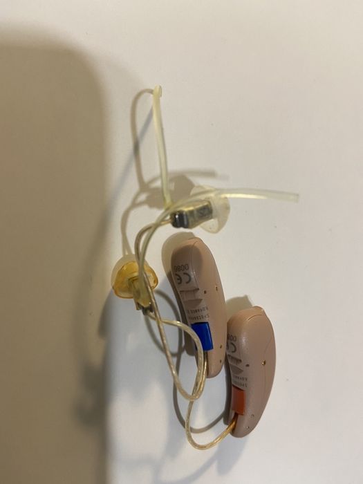 Aparaty słuchowe Specsavers Advance RIC prawe lewe ucho para stan bdb