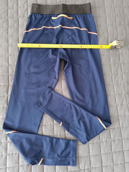 Seven For 7 legginsy sportowe XS granatowe guma