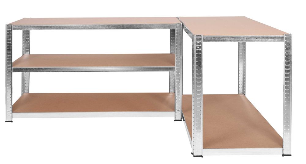 Regał magazynowy 200kg 5 poziomów 205x120x45 cm nośność 1000 kg