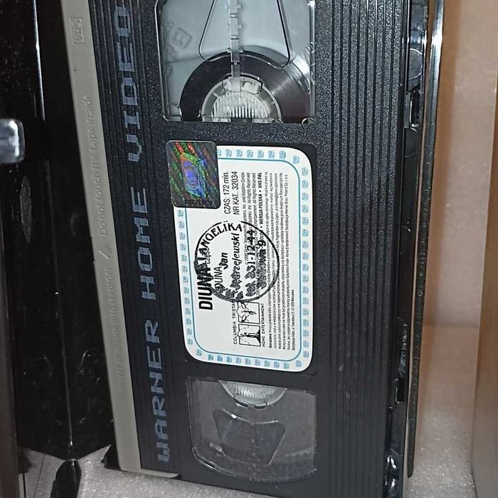 Kasety Diuna cz. 1 i cz.2 VHS