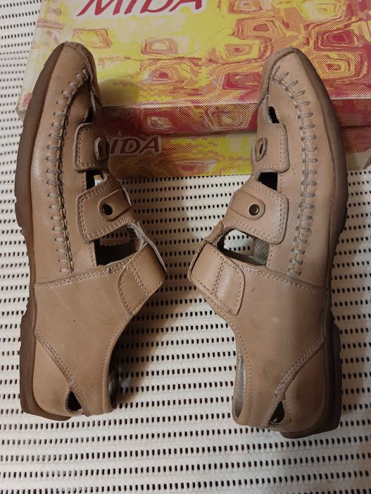 Туфли Мокасины мужские "МИДА", натур. кожа, 38- размер.