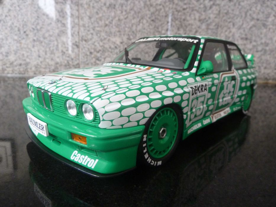 1:18 Minichamps, BMW M3, Tic-Tac, A. Burgstaller, DTM 1992, AutoArt
