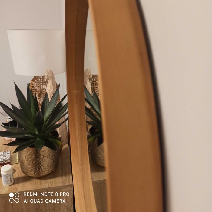 Lustro wiszące okrągłe