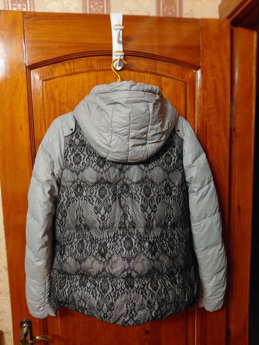 Натуральний пуховик, розмір l-xl