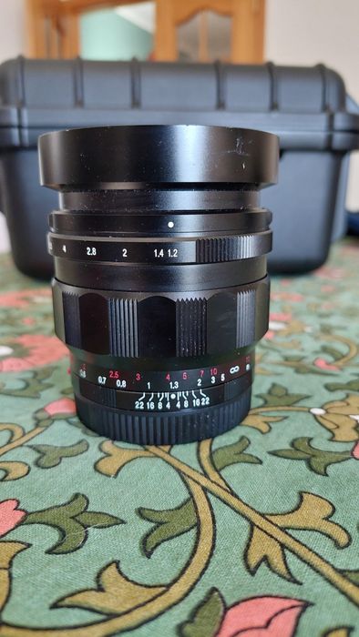 Lente voigtlander 50 1.2 e-mount