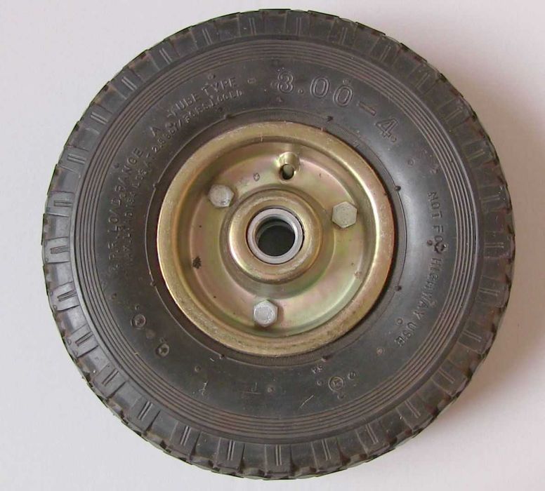 Пневматическое колесо надувное для тележки. Aslan 3.00-4