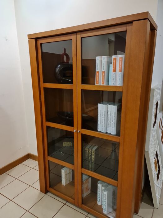 Conjunto de moveis de sala em cerejeira