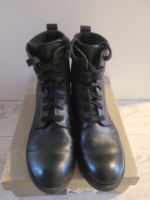 Skórzane botki Lasocki r. 39