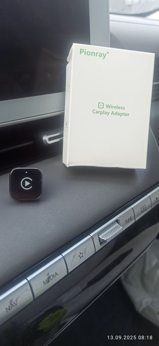 Бездротовий адаптер кар плей car play android auto компактний розмір
Android