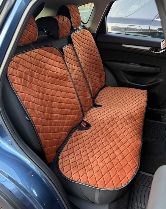 Накидки на сидіння авто Алькантара, автонакидки, чохли