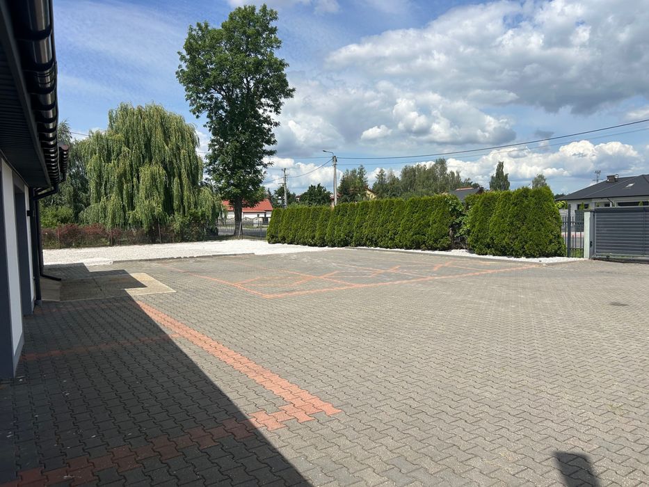 Wynajmę plac  z budynkami ogrodzone monitoring alarm