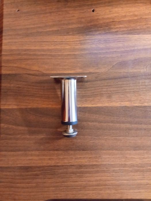 Мебельные ножки хром с регулировкой 24 шт