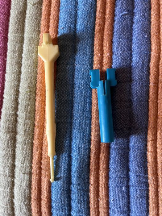 Agulha tricô plastico