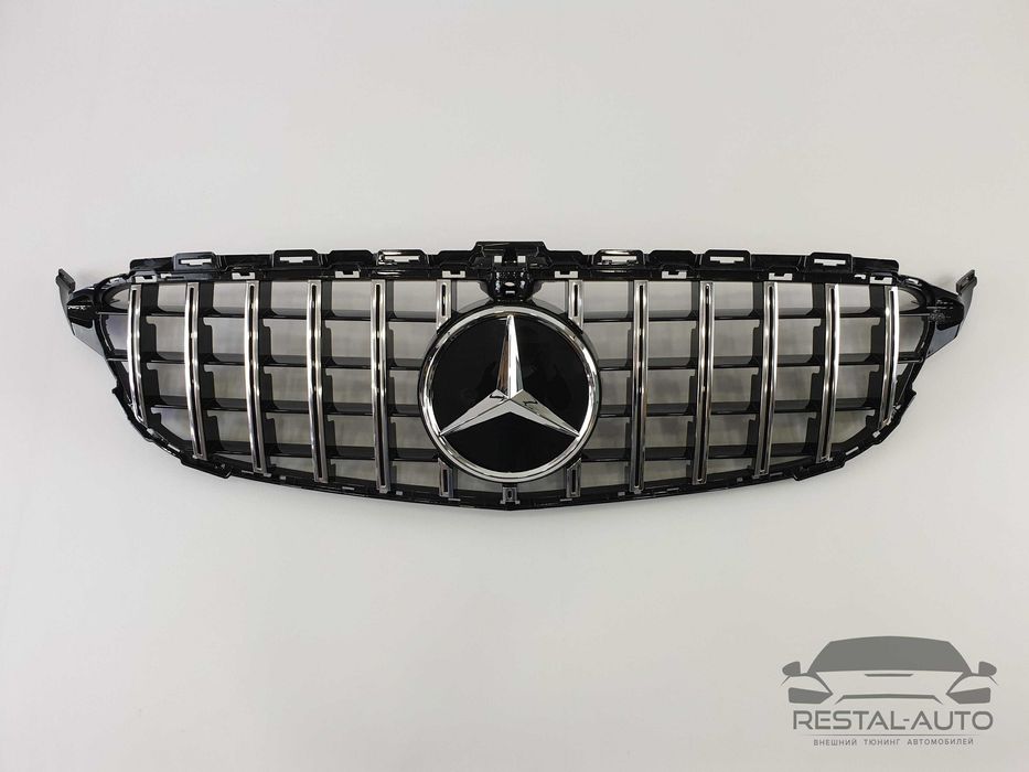 Решітка Радіатора на Мercedes C-Class W205 2018-20 год GT Panamericana