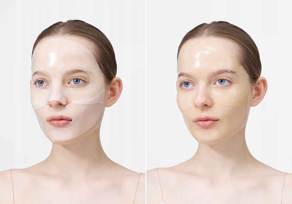 EQQUALBERRY Maska Hydrożelowa Glow Up | Kolagen Niacynamid 30g