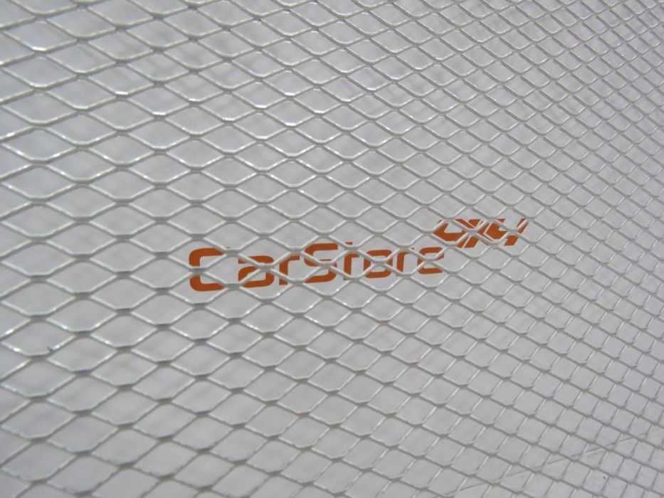 Rede favo de mel alumínio 150 x 30 cms Cinza