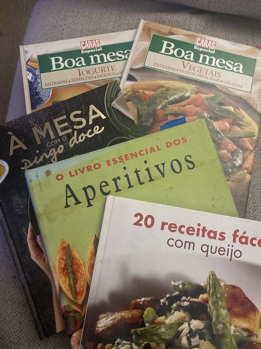5 livros de receitas