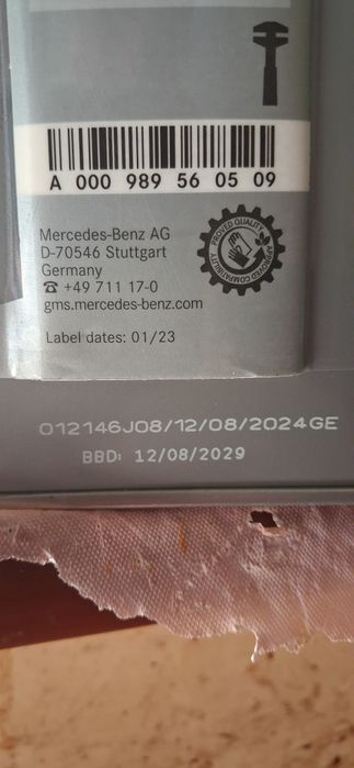 Оригінальна гальмівна рідина Mercedes DOT4 Plus MB331.0