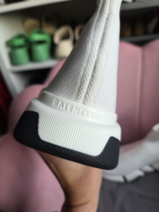 Buty Balenciaga Speed trainer white