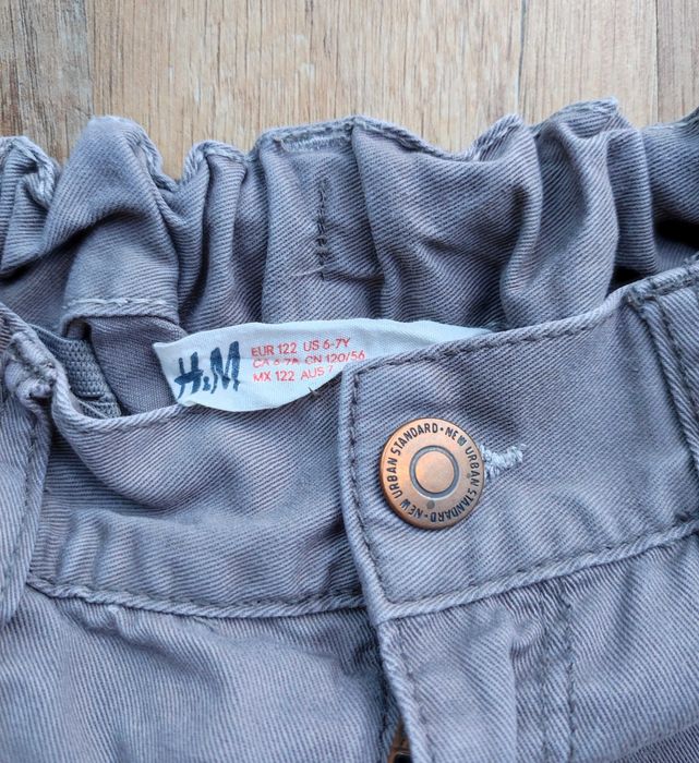 H&M - spodnie r. 122 ( 6-7 lat)