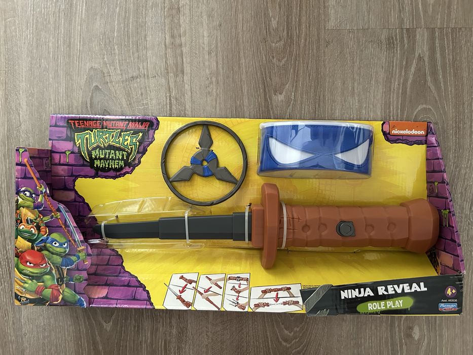 Acessórios do Leonardo das tartarugas ninja