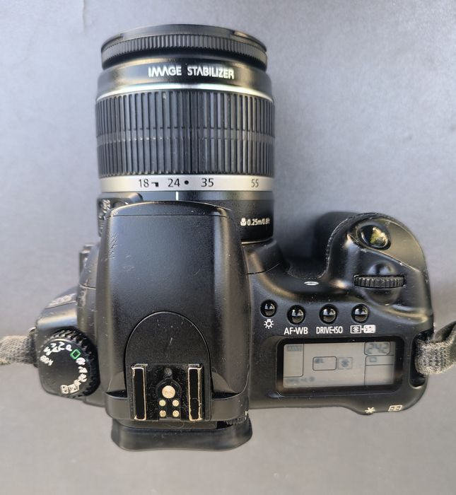 Câmera Canon 20D +lente 18-55 + Cartão 1gb