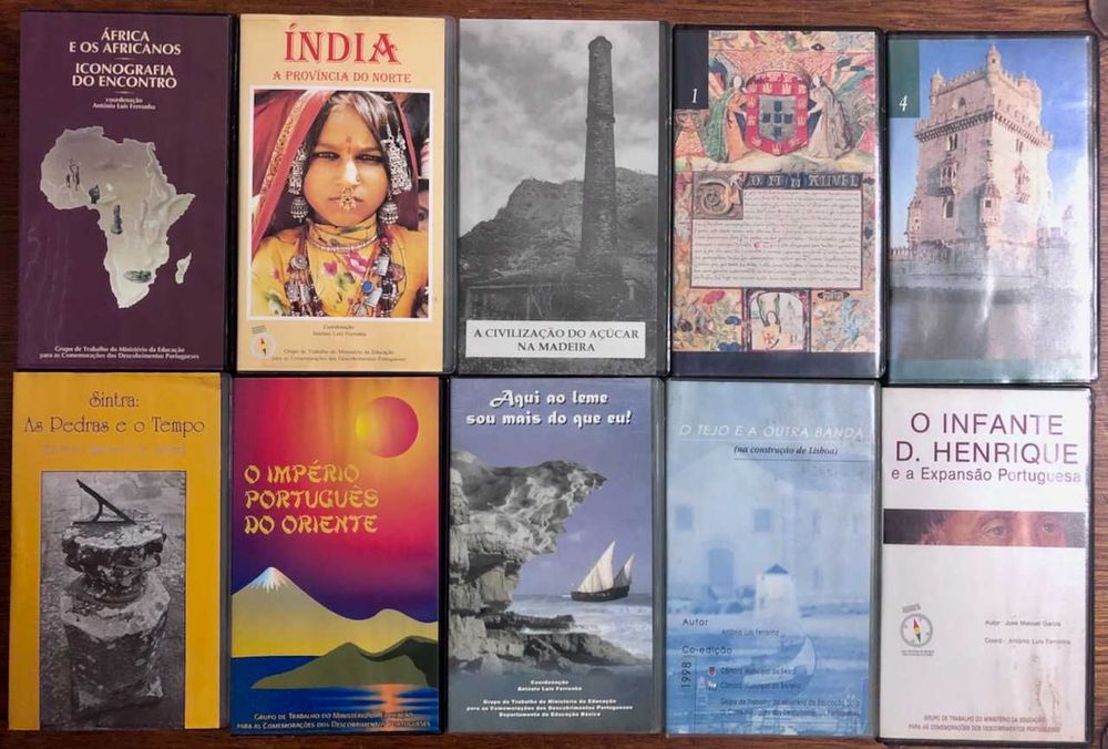 10 Documentários em VHS