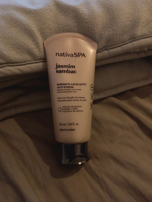 Sabonete Esfoliante Anti-stress Jasmim sambac, Nativa Spa 175ml