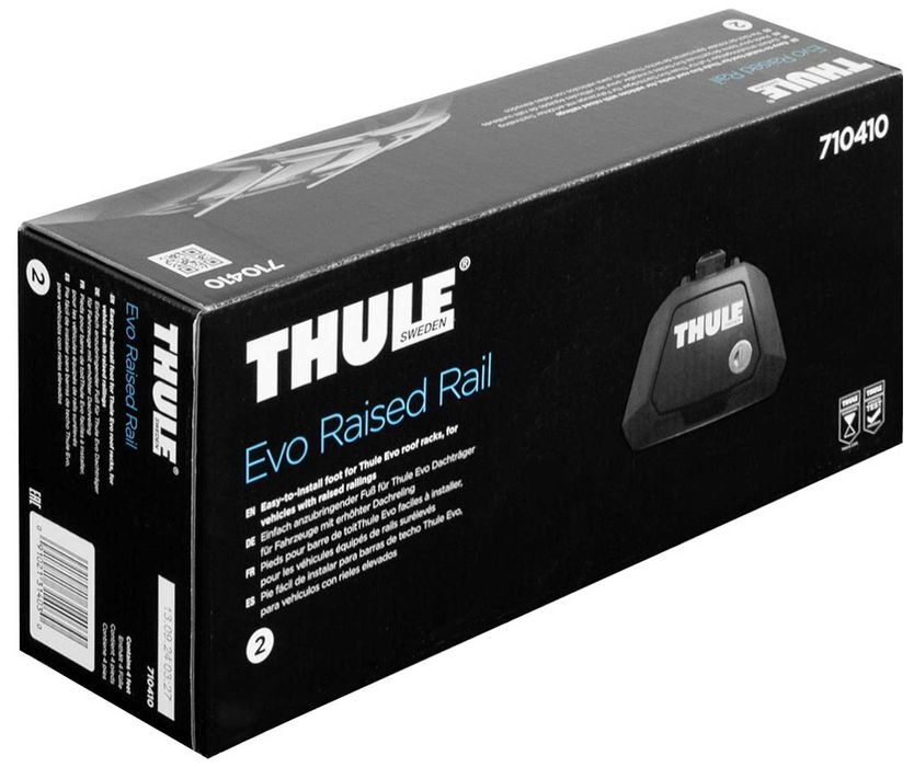 Thule Raised Rail Evo stopy 7104, komponent bagażnika dachowego