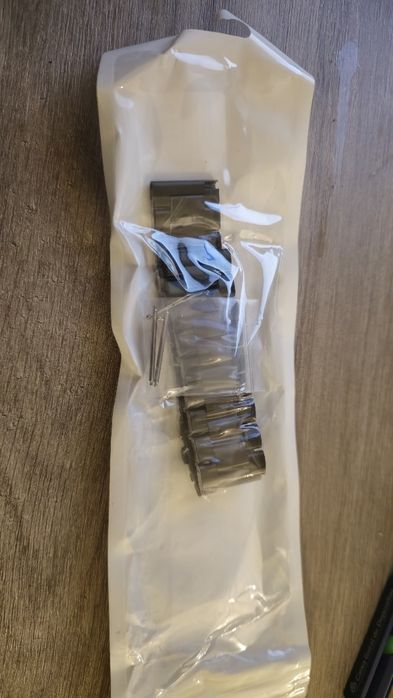 Pulseira de Metal / Aço (preto) para relogio  22mm