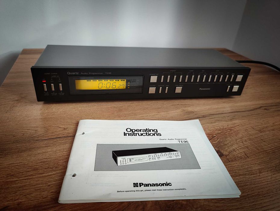 Panasonic / Technics TE-96 Audio Programmer Timer