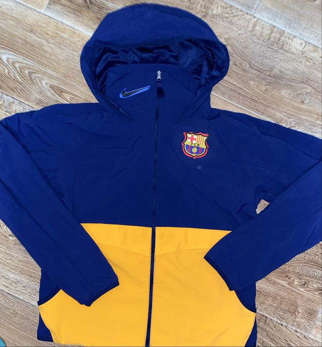 Спортивна  вітровка Nike “FC Barcelona” Оригінал