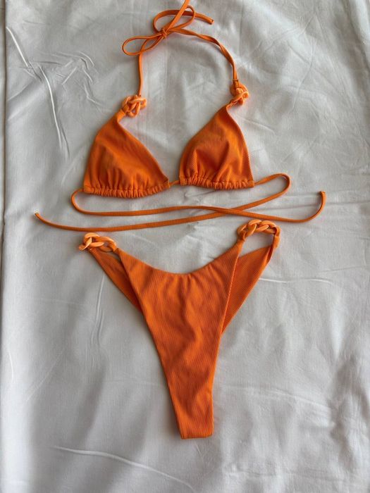 Купальник Jasmine Victoria's secret помаранчевий трендовий Колір Hermes ермес