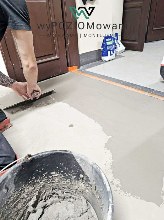 Wylewki samopoziomujące | masa UZIN Mapei | szybka realizacja