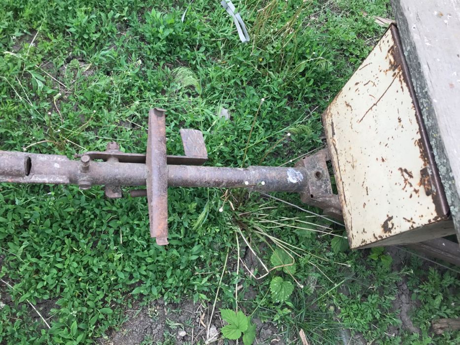 Мотоблок бензиновий з причепом