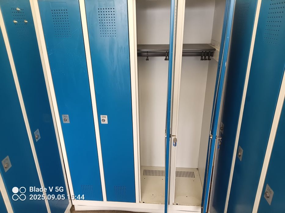 Szafka bhp pracownicza ubraniowa socjalna odzieżowa na ubrania