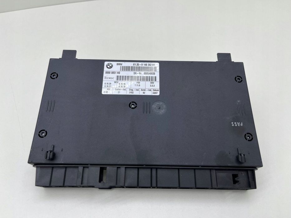 BMW X5 E70 7 E65 MODUŁ STEROWNIK FOTELA 9148262