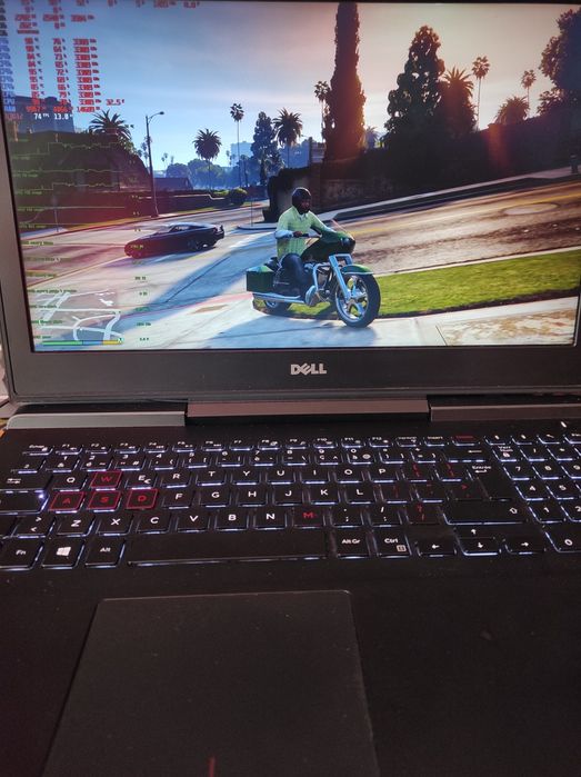 Dell 7567 Gaming GTX 1050 Ti i7 full hd 1 TB laptop pc komputer