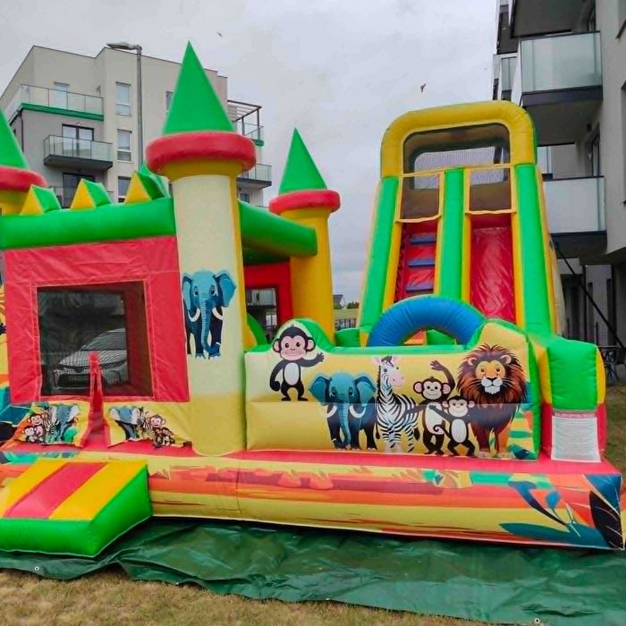 wynajem dmuchańca , dmuchana zjeżdżalnia , plac zabaw