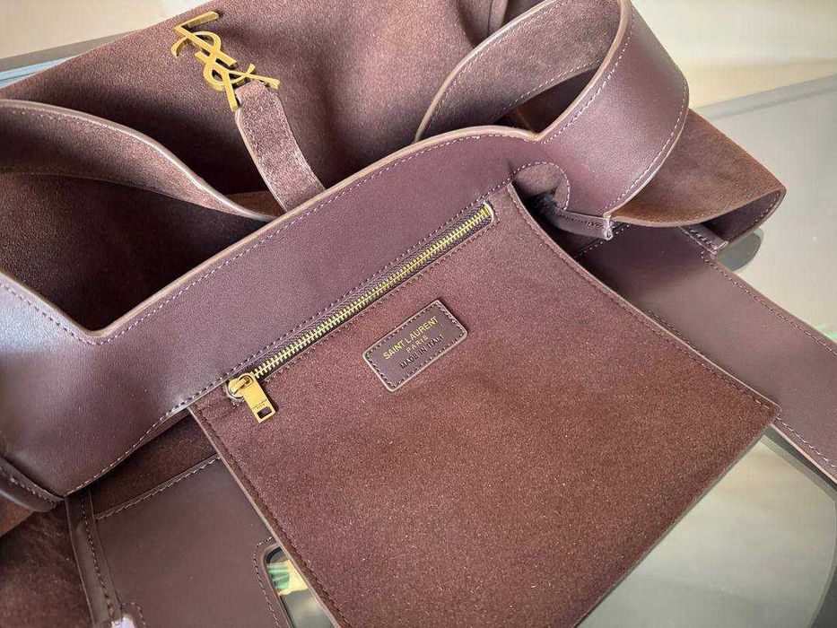 Torebka Shopperka YSL skora zamszowa Nowa Premium