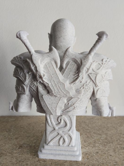 Busto de kratos God of War