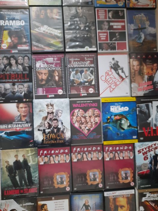 Filmy bajki dvd 105 sztuk seriale