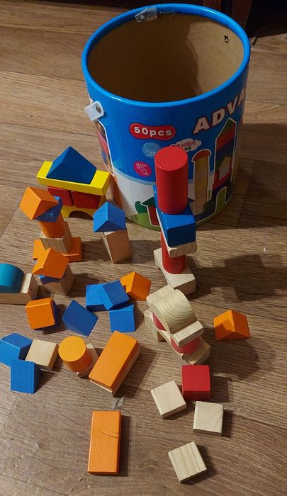 Кубики деревянные