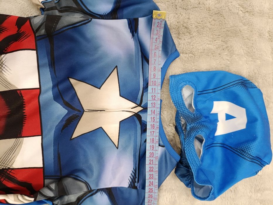 Карнавальний костюм капітан Америка 104 см 3-4 р.