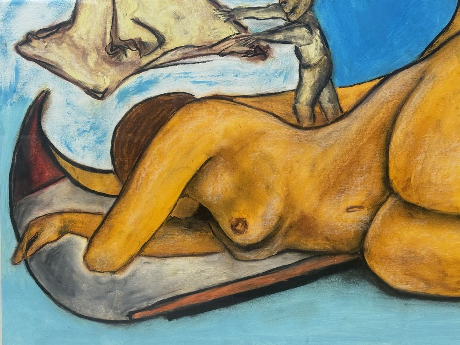 “Misterios da Ria de Aveiro” - pintura de Ana Costa