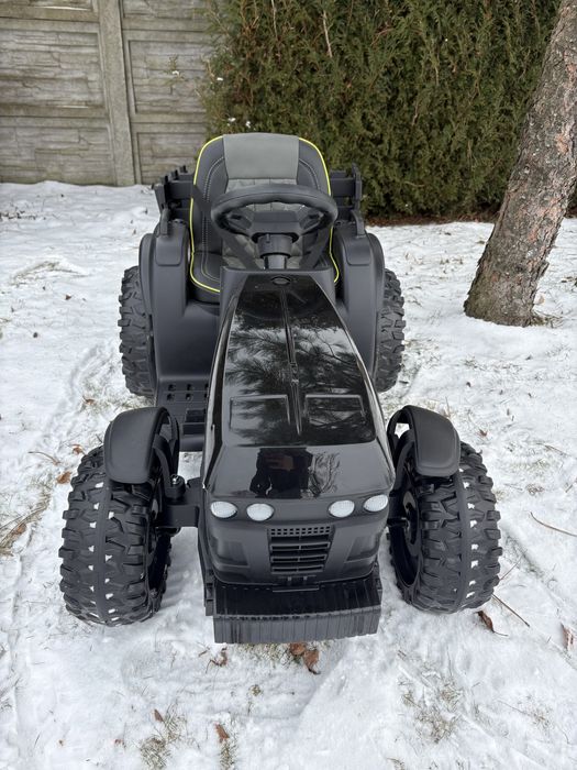 Traktor Titanium z przyczepą auto elektryczne dla dzieci